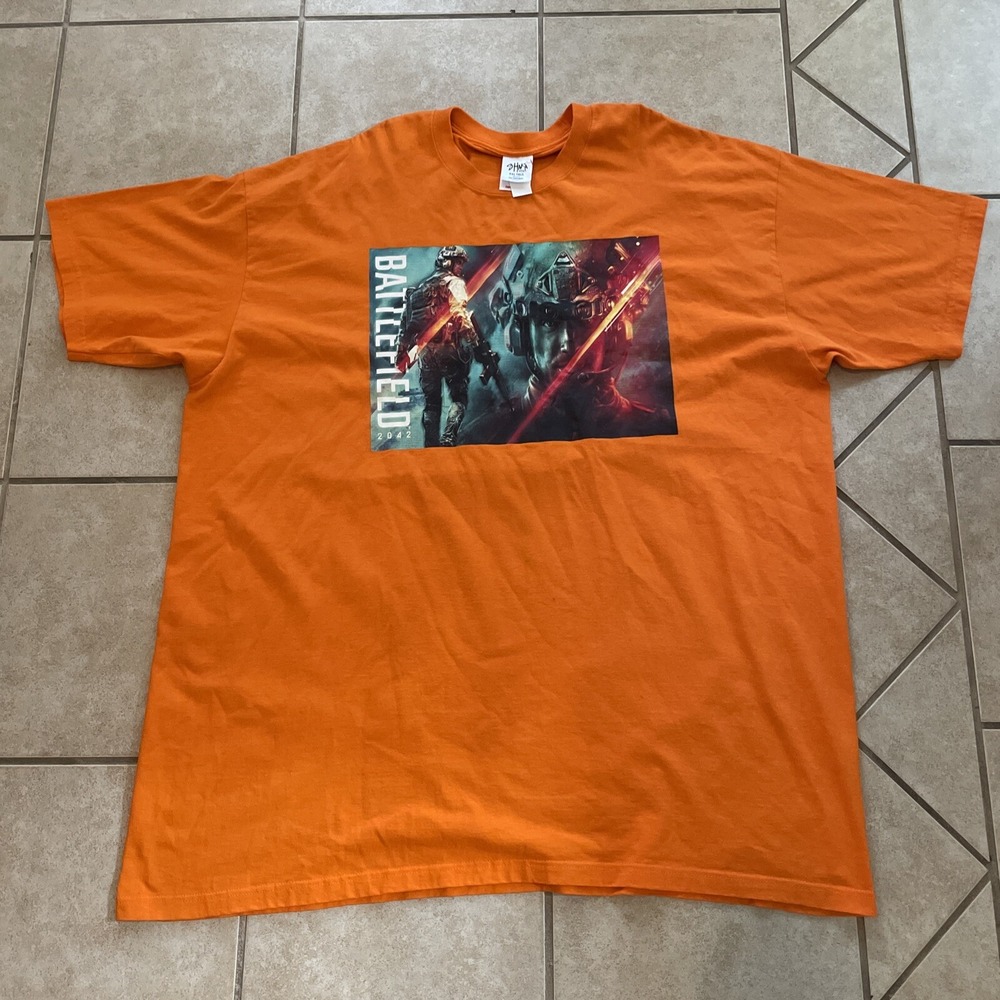 Men's 5X Tee Shirt By Shaka Wear - Battlefield 2042 Graphic